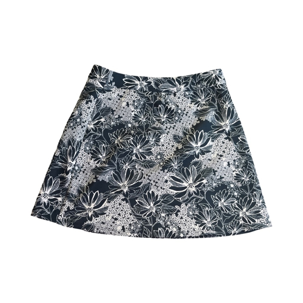Abercrombie & Fitch Floral Wrap Skirt - size S - Picture 2 of 4